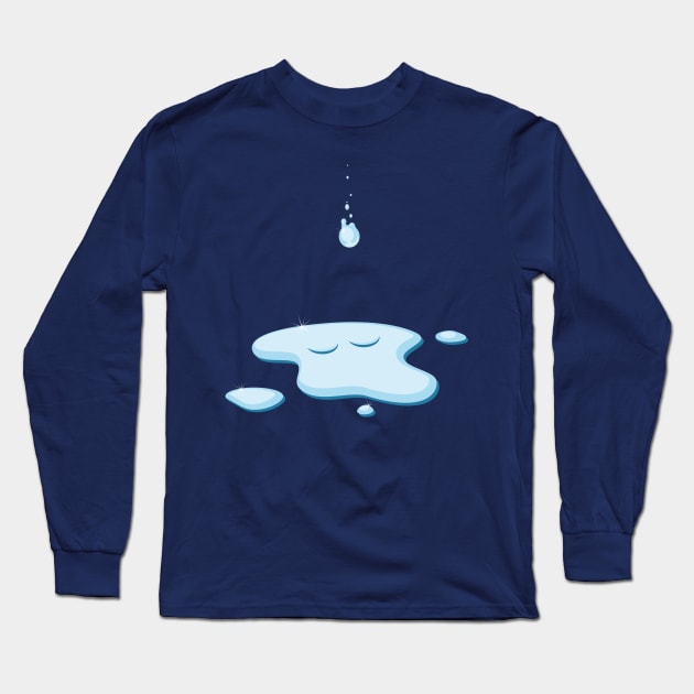 Water Long Sleeve T-Shirt by simc